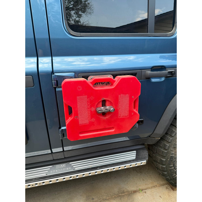 Dirtbox Overland INEOS Grenadier & Quartermaster Side Door RotopaX Mount