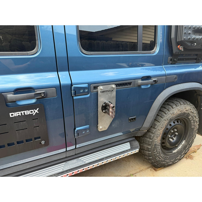Dirtbox Overland INEOS Grenadier & Quartermaster Side Door RotopaX Mount