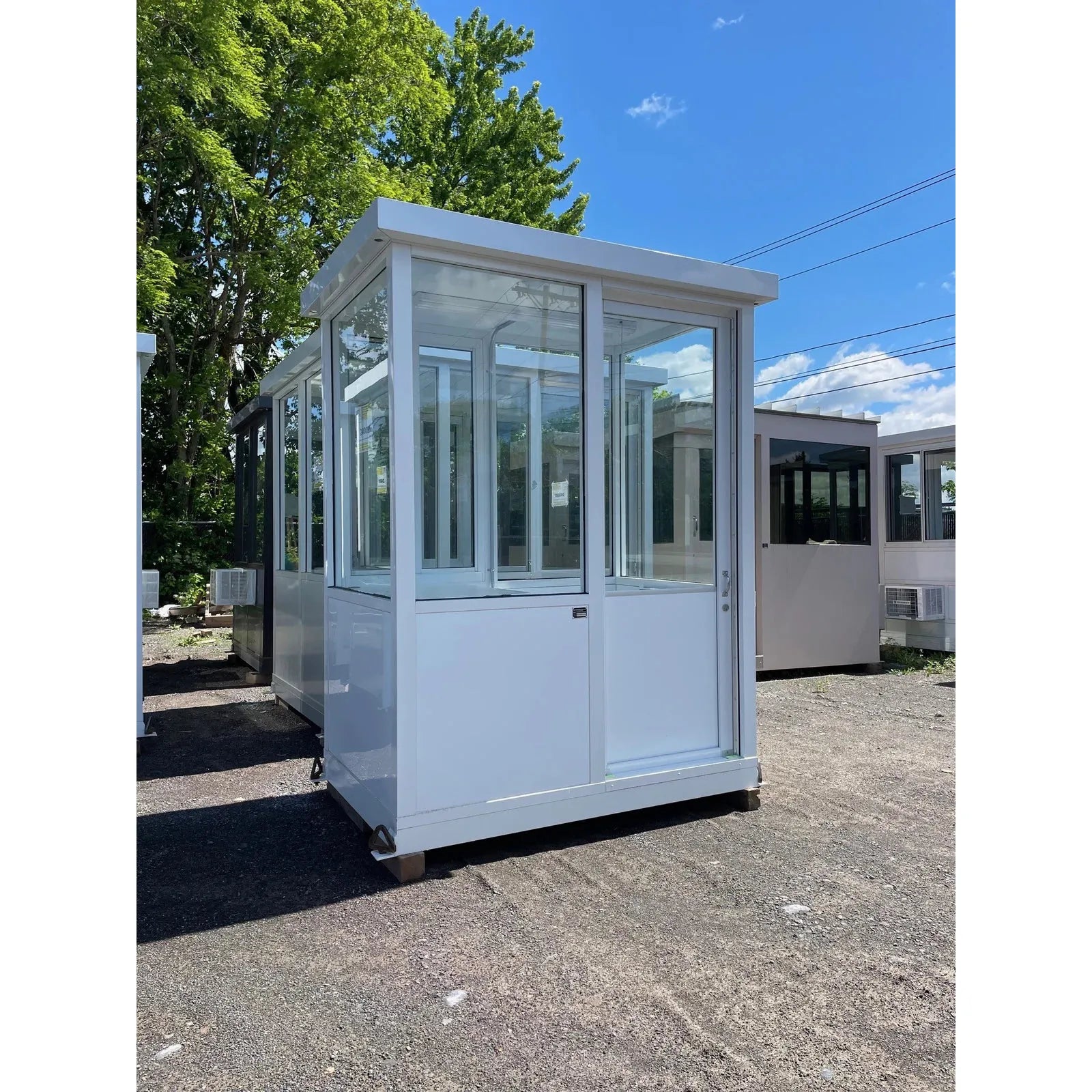 Austin Mohawk 4 x 6 Guard Booth / Parking Booth White