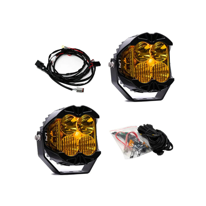 Leitner Designs BAJA DESIGNS - LP4 Pro LED Auxiliary Light Pod Pair - Universal - AMBER