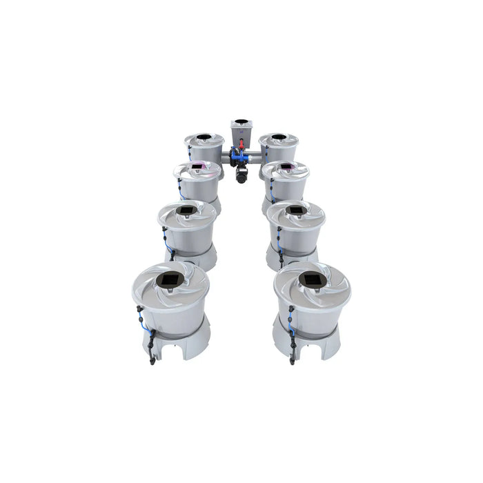 Alien Hydroponics V-SYSTEM 8 Pot 2 Row Kit