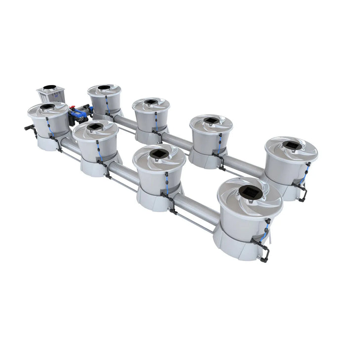 Alien Hydroponics V-SYSTEM 8 Pot 2 Row Kit