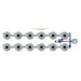 Alien Hydroponics V-SYSTEM 12 Pot 2 Row Kit