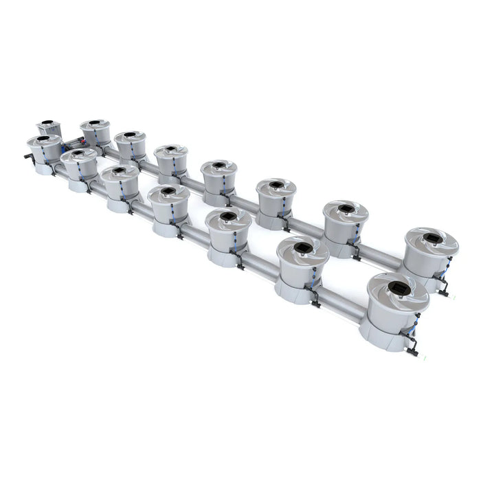 Alien Hydroponics V-SYSTEM 14 Pot 2 Row Kit