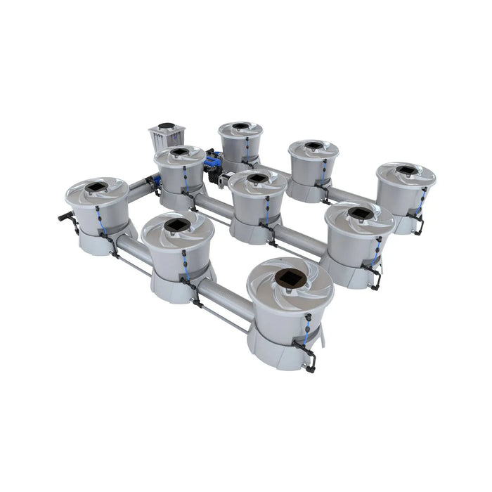 Alien Hydroponics V-SYSTEM 9 Pot 3 Row Kit