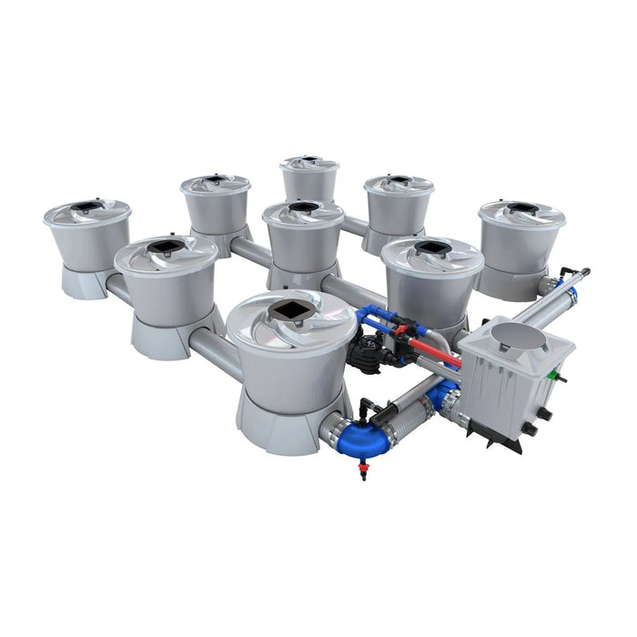 Alien Hydroponics V-SYSTEM 9 Pot 3 Row Kit