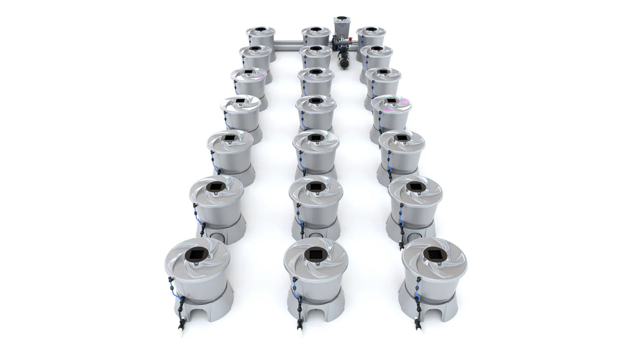 Alien Hydroponics V-SYSTEM 21 Pot 3 Row Kit