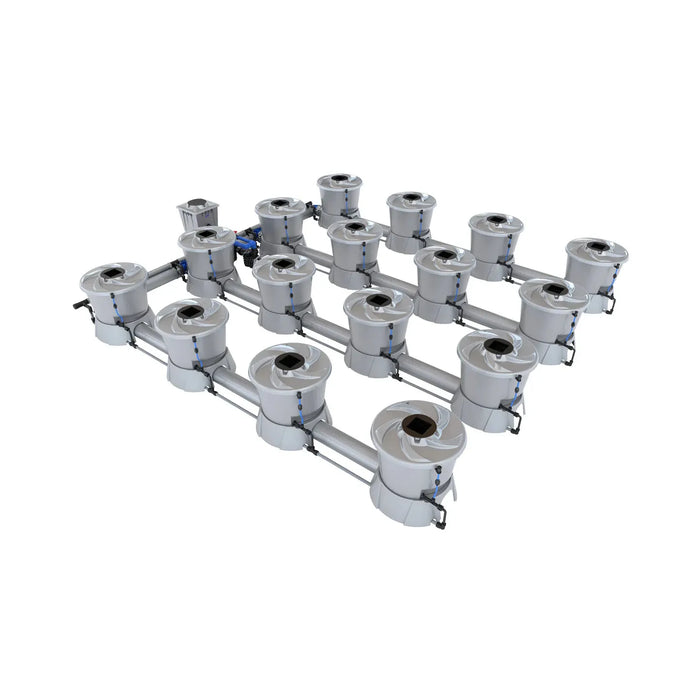Alien Hydroponics V-SYSTEM 16 Pot 4 Row Kit