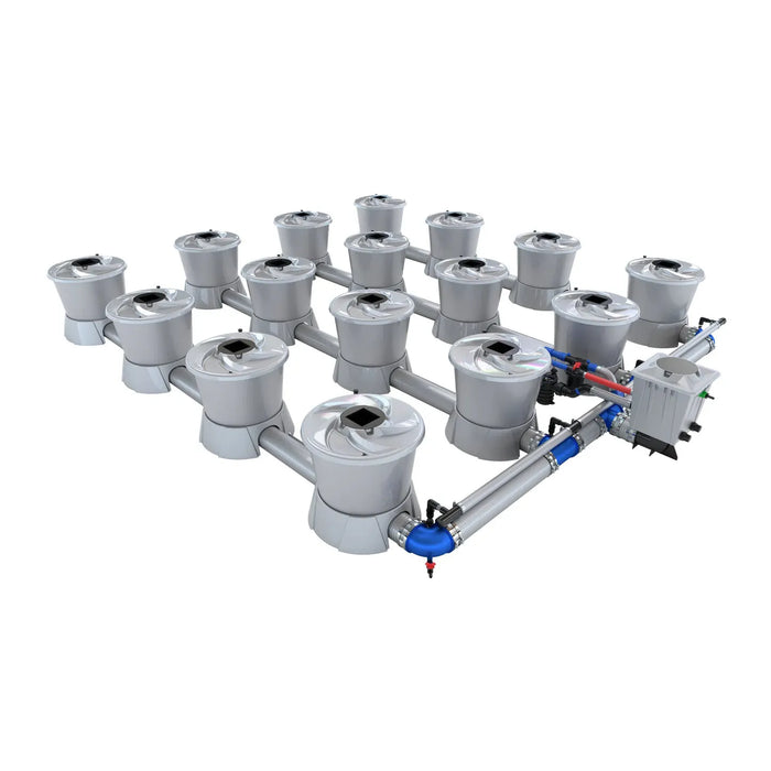 Alien Hydroponics V-SYSTEM 16 Pot 4 Row Kit