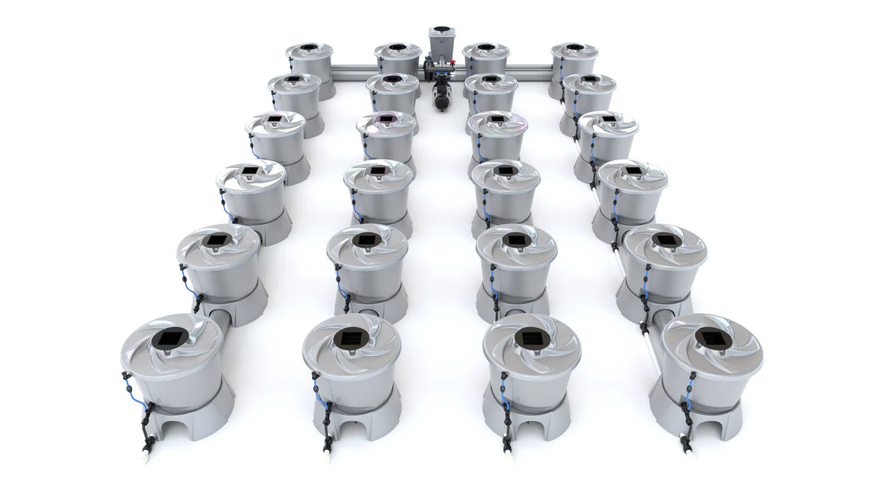 Alien Hydroponics V-SYSTEM 24 Pot 4 Row Kit