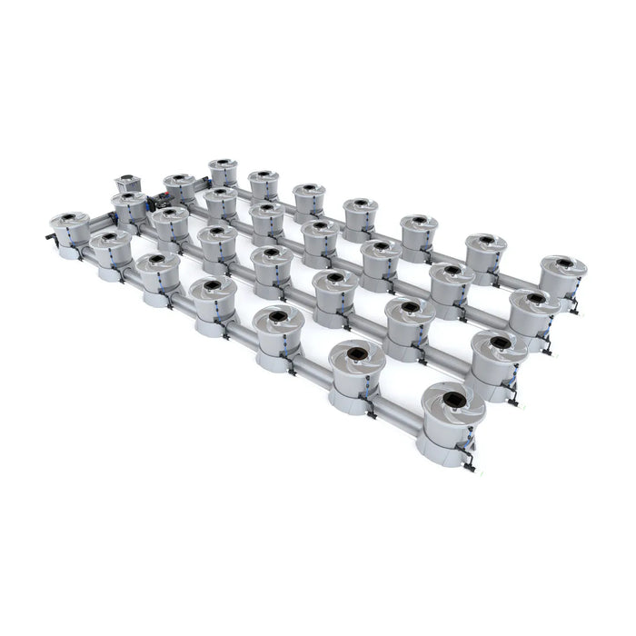 Alien Hydroponics V-SYSTEM 28 Pot 4 Row Kit