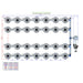 Alien Hydroponics V-SYSTEM 28 Pot 4 Row Kit