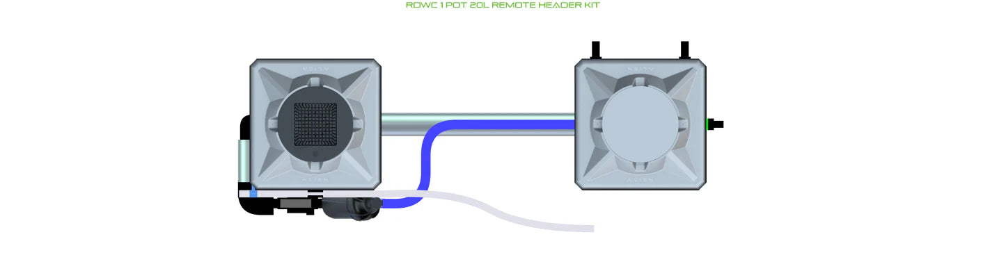 Alien Hydroponics RDWC 1 Pot Kit