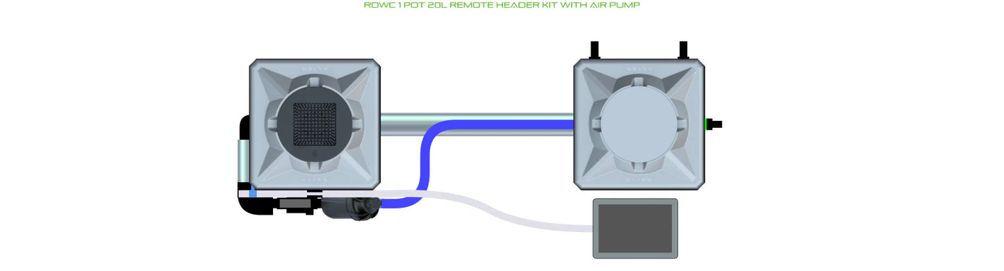 Alien Hydroponics RDWC 1 Pot Kit