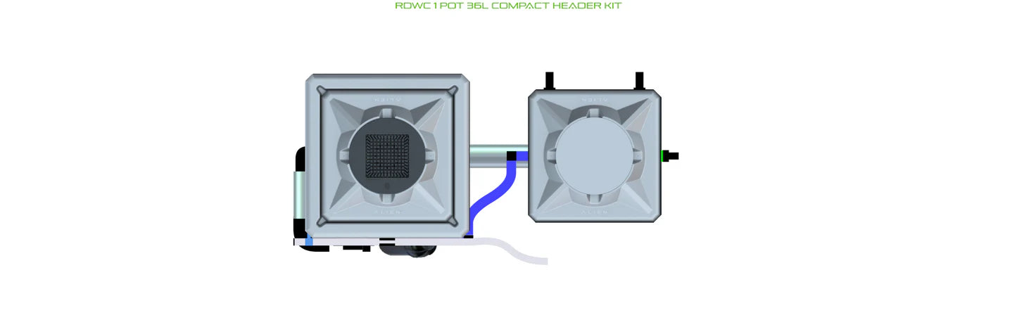 Alien Hydroponics RDWC 1 Pot Kit