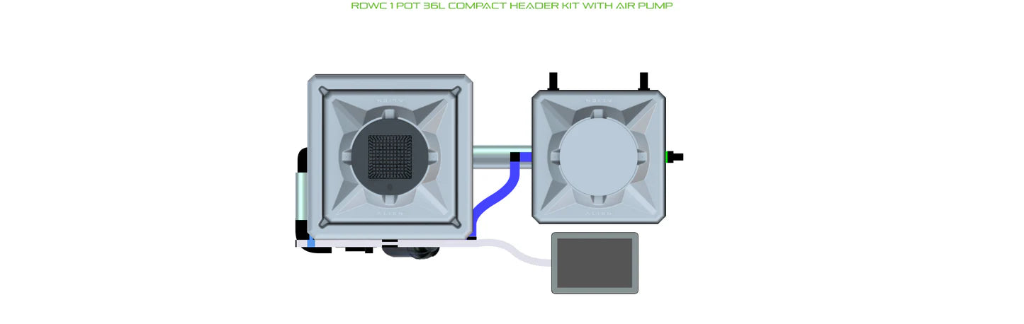 Alien Hydroponics RDWC 1 Pot Kit