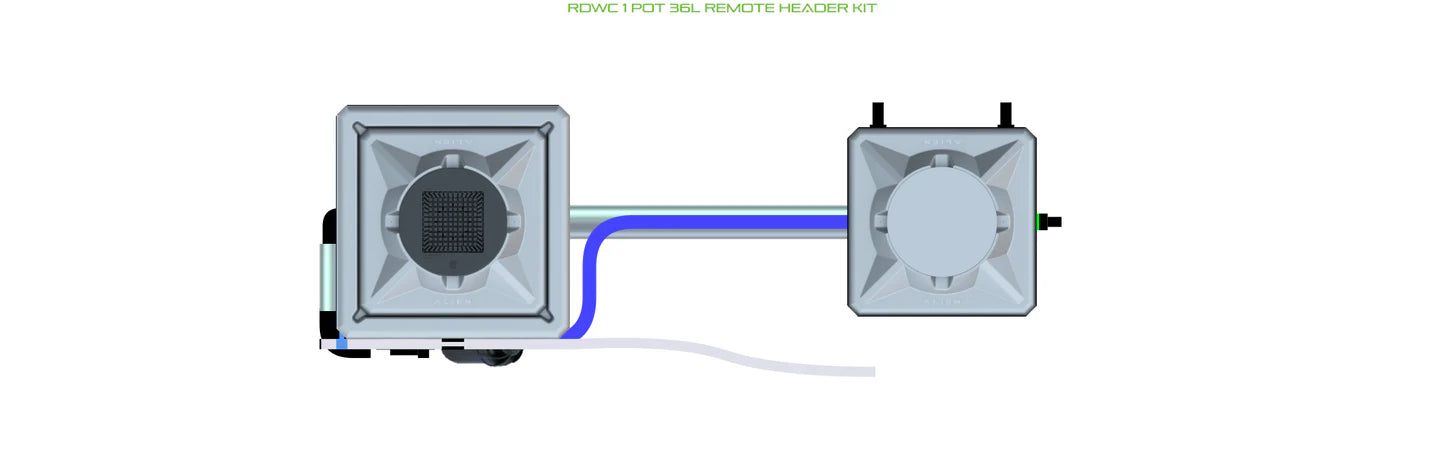 Alien Hydroponics RDWC 1 Pot Kit