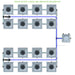 Alien Hydroponics RDWC 16 Pot 4 Row Kit