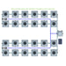 Alien Hydroponics RDWC 24 Pot 4 Row Kit