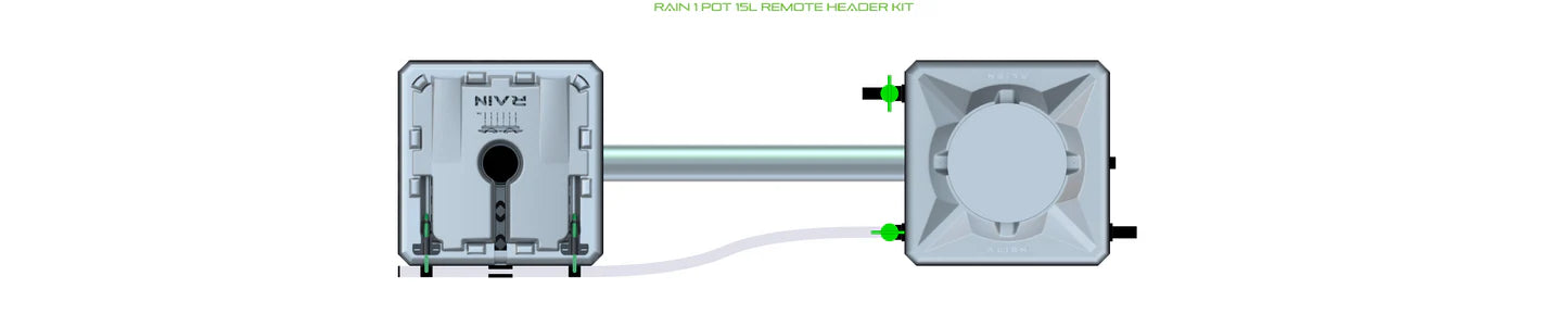 Alien Hydroponics RAIN 1 Pot Kit