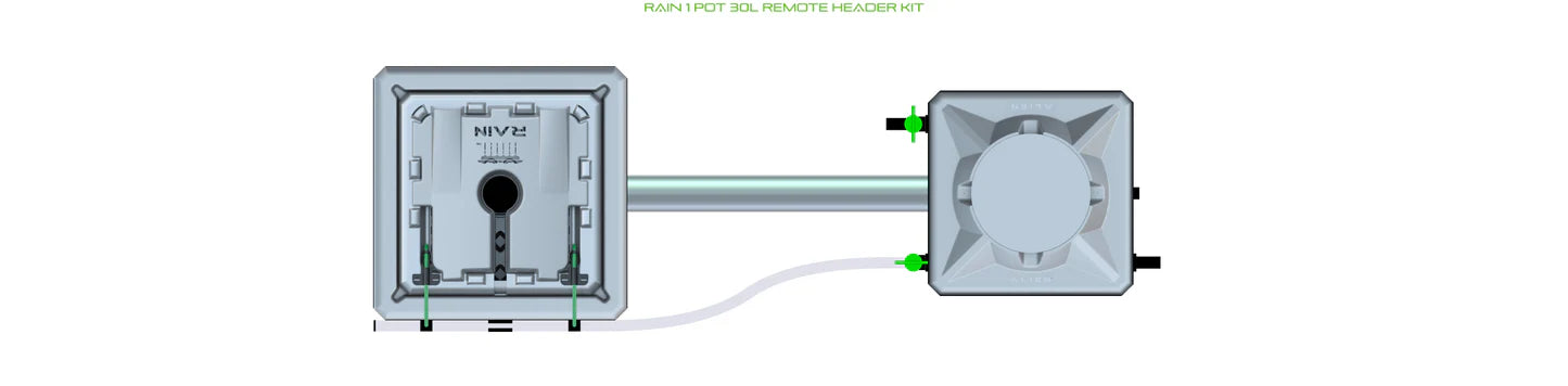 Alien Hydroponics RAIN 1 Pot Kit