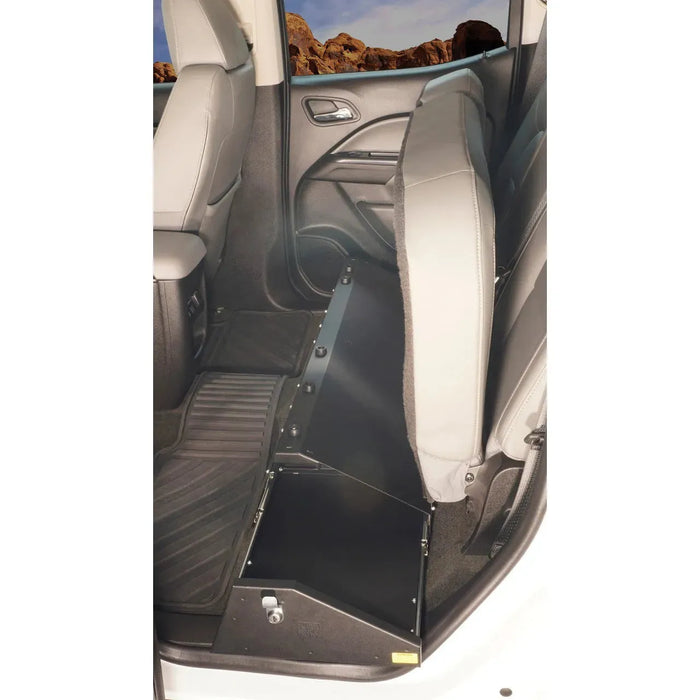 Underseat Drawer w/ Keyed Lock for Chevrolet Colorado & GMC Canyon, Black - Ironclad Sentry