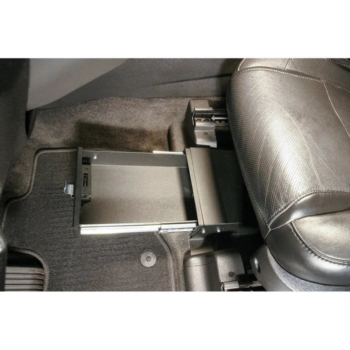 Underseat Drawer w/ Keyed Lock for Ford Explorer & Police Interceptor, 2011-2024, Black - Ironclad Sentry