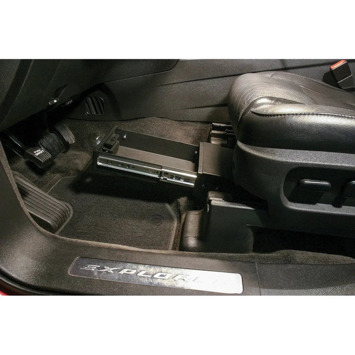 Underseat Drawer w/ Keyed Lock for Ford Explorer & Police Interceptor, 2011-2024, Black - Ironclad Sentry