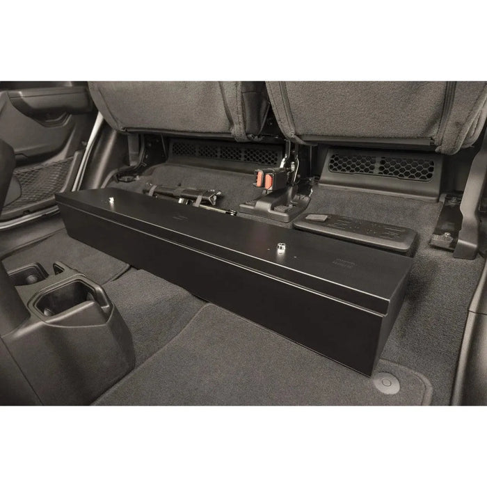 Underseat Lockbox w/ Combo Lock for Jeep Gladiator; 2019-Current, Black - Ironclad Sentry