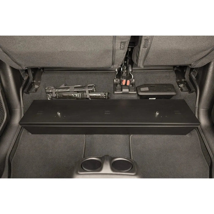 Underseat Lockbox w/ Combo Lock for Jeep Gladiator; 2019-Current, Black - Ironclad Sentry