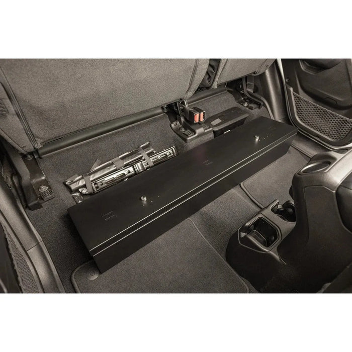 Underseat Lockbox w/ Combo Lock for Jeep Gladiator; 2019-Current, Black - Ironclad Sentry