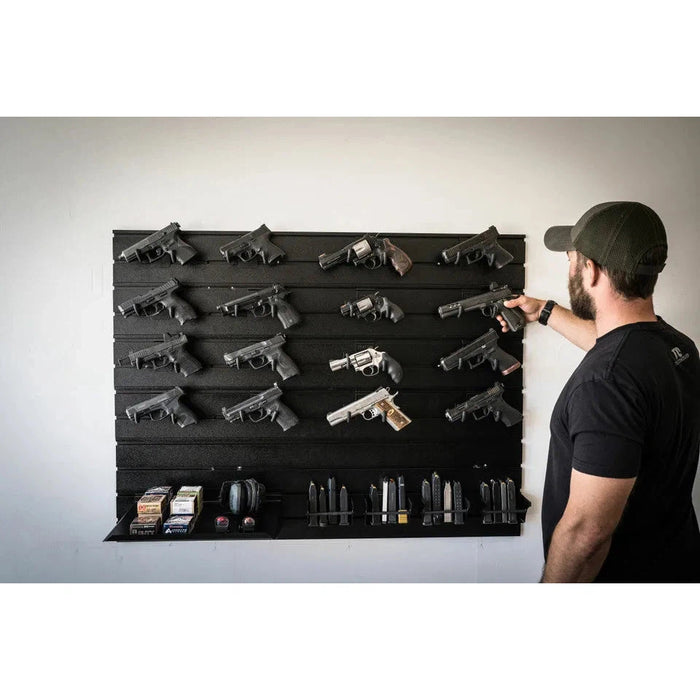 Hold Up Displays HD109 16 Pistol Gun Wall Bundle