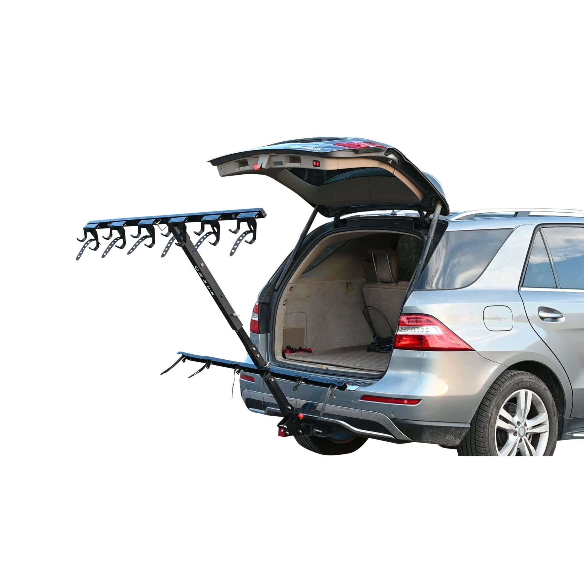 Chuck Rack 6-Bike Rack With Full Tilt BASE Post — Ironclad Sentry