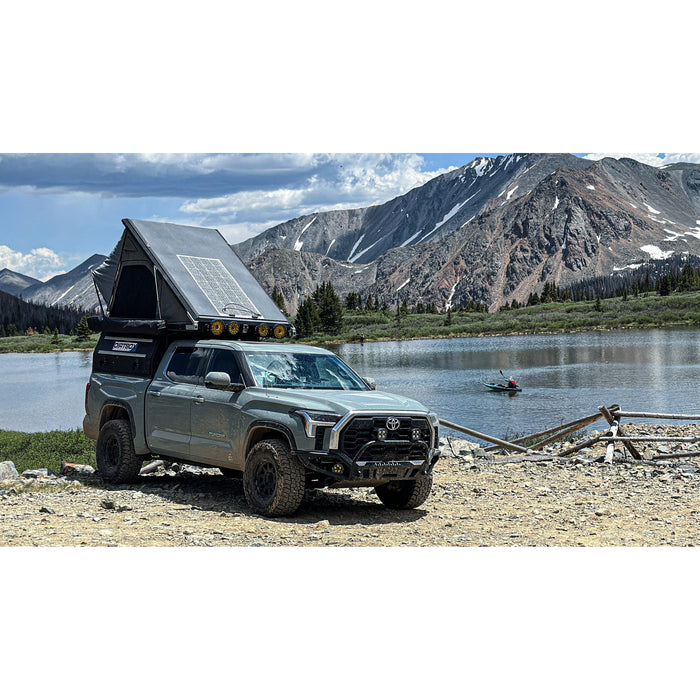 Dirtbox Overland Canopy Camper – Modular Truck Camper Shell / Topper for Mid-Size & Full-Size Trucks (Tacoma, Rivian, Tundra, F-150, Quatermaster, Gladiator, Ram, Silverado)