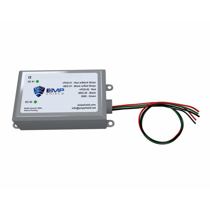 EMP Shield - DC Dual 1000 Volt for Solar and Wind Systems (Dual-DC-1000V)