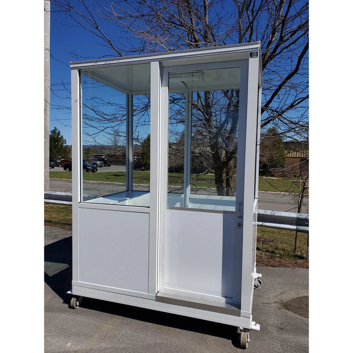 Austin Mohawk 4 x 6 Guard Booth / Parking Booth Econo White