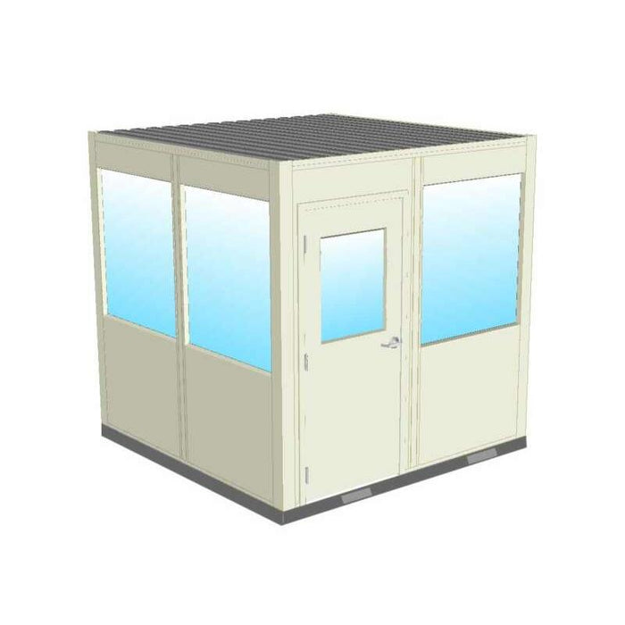 National Partitions InPlant Portable Office 7'6'' x 8'