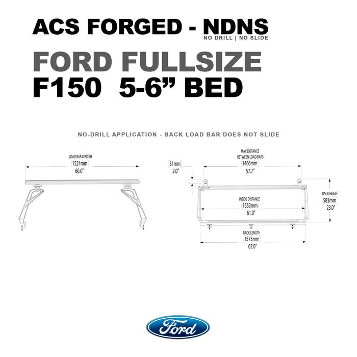 Leitner Designs Active Cargo System - Forged No Drill - Ford