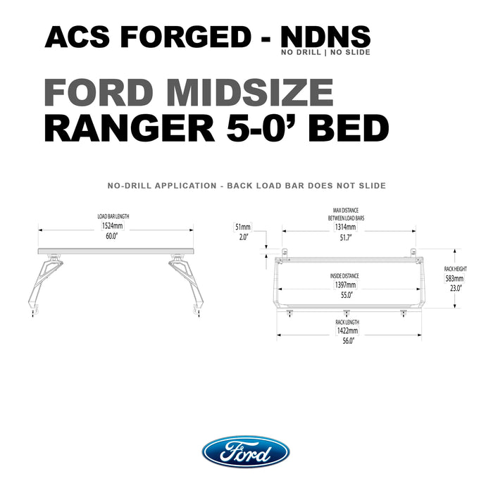 Leitner Designs Active Cargo System - Forged No Drill - Ford