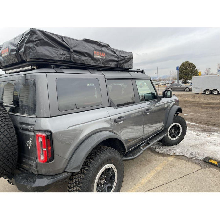 ROAM Adventure Vagabond Rooftop Tent - XL - Black - With Annex