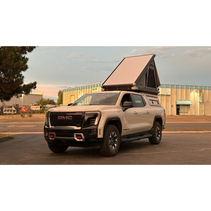 Dirtbox Overland GMC Sierra EV & Chevy Silverado EV Pass-Through Canopy Camper