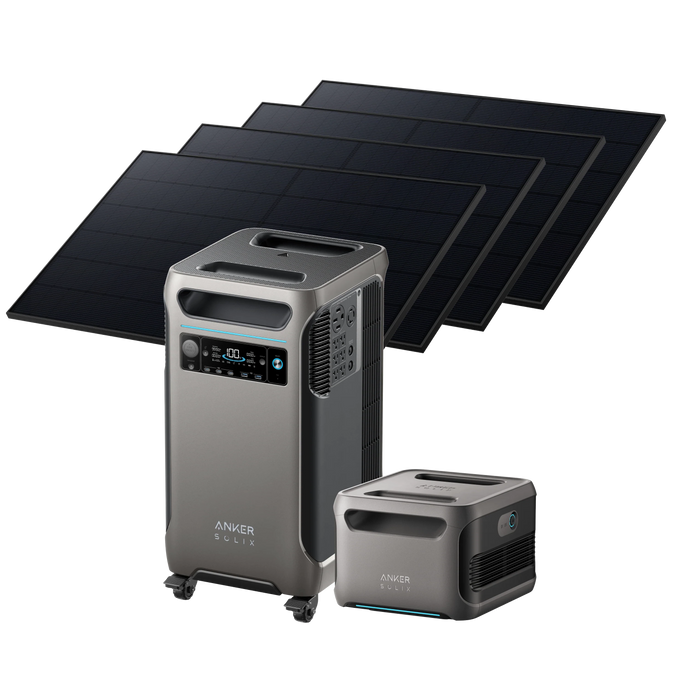 Anker SOLIX F3800 + Expansion Battery - 7680Wh | 6000W