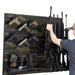 Hold Up Displays HD100-BC Black Camo Gun Wall Bundle - Ironclad Sentry