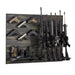 Hold Up Displays HD100-BC Black Camo Gun Wall Bundle - Ironclad Sentry