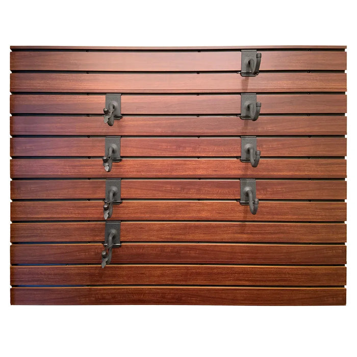 Hold Up Displays HD101-BW Four Rifle Wall, Black Walnut