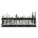 Hold Up Displays HD108-B The Ultimate Rifle Rack Slatwall Display Package - Ironclad Sentry