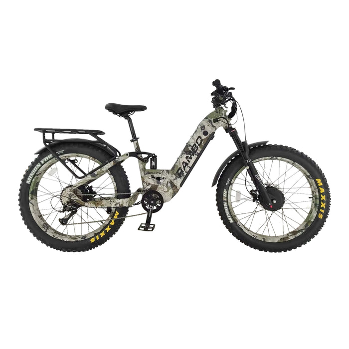 Rambo Bikes Hellcat 1000W AWD Full Suspension Electric Hunting Bike