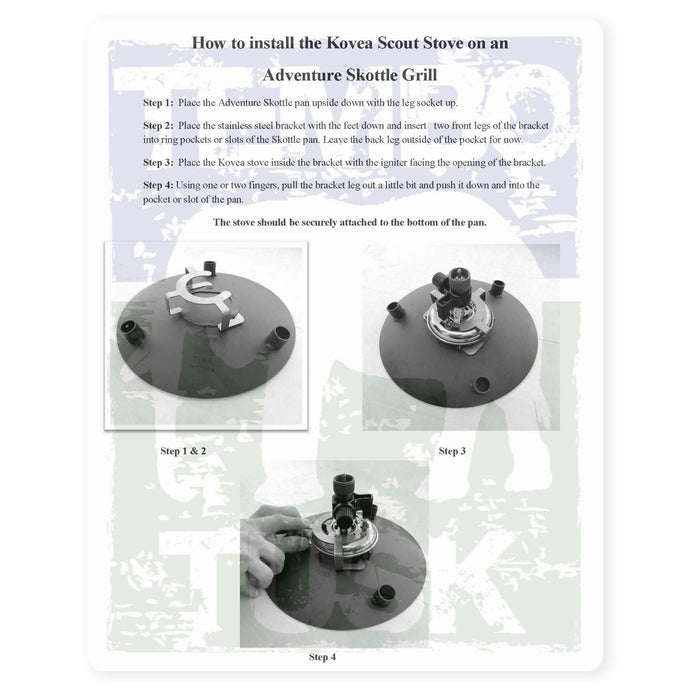 Adventure Skottle Grill Kit