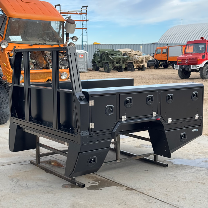 Dirtbox Overland Transformer Drop Center Flatbed