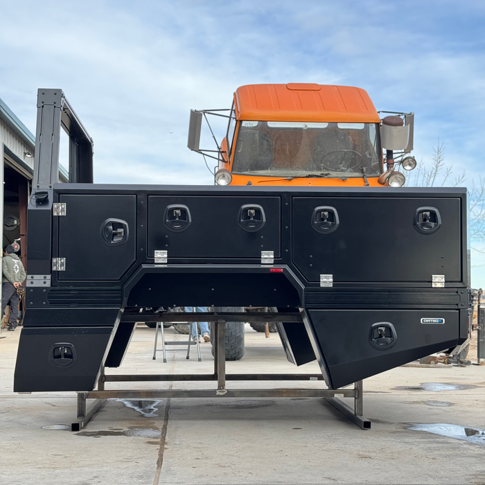 Dirtbox Overland Transformer Drop Center Flatbed